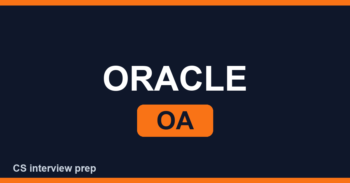 Oracle SWE OA 面经｜链表加法、SQL 聚合与 OCI Debug 题型解析