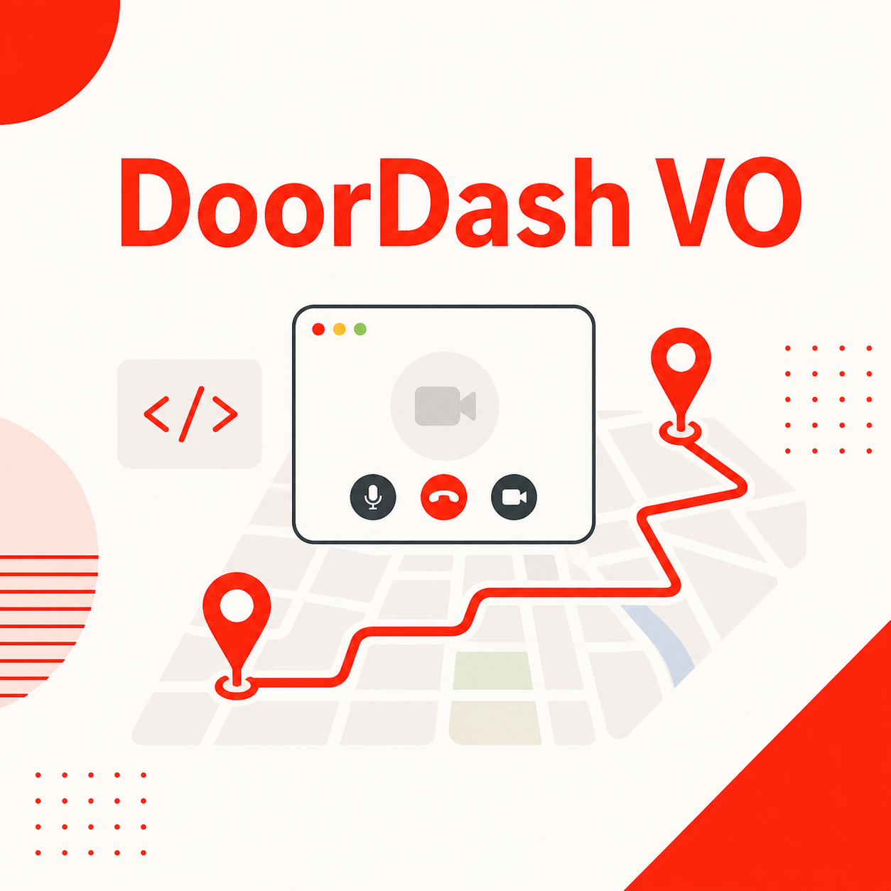 DoorDash SWE VO 面经｜四轮现场怎么答 Coding、系统设计和 HM
